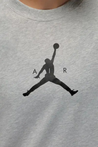 Футболка жіноча Nike JUMPMAN сіра IM9809-052
