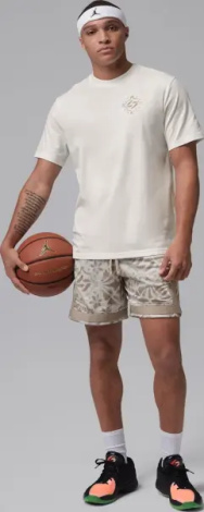 Шорты баскетбольные Nike LUKA DONČIĆ DRI-FIT DIAMOND бежево-молочные IM2206-247