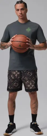 Шорты баскетбольные Nike LUKA DONČIĆ DRI-FIT DIAMOND коричнево-черные IM2206-010