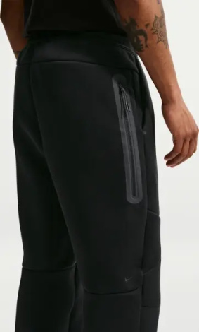 Спортивные штаны Nike TECH OPEN-HEM FLEECE черные IM0697-010