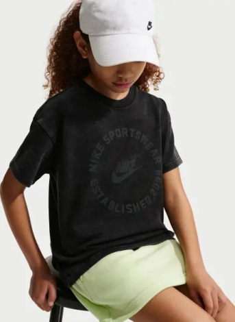 Футболка підліткова Nike SPORTSWEAR чорна II0624-010