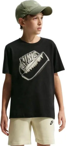 Футболка підліткова Nike SPORTSWEAR чорна II0409-010