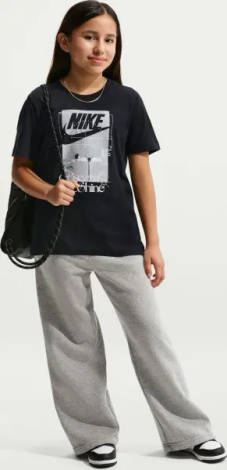 Футболка підліткова Nike SPORTSWEAR чорна II0385-010