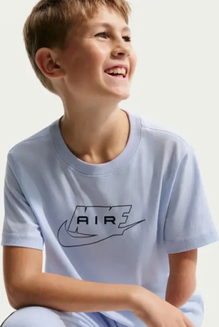 Футболка подростковая Nike SPORTSWEAR голубая II0287-407