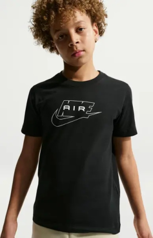 Футболка підліткова Nike SPORTSWEAR чорна II0287-010