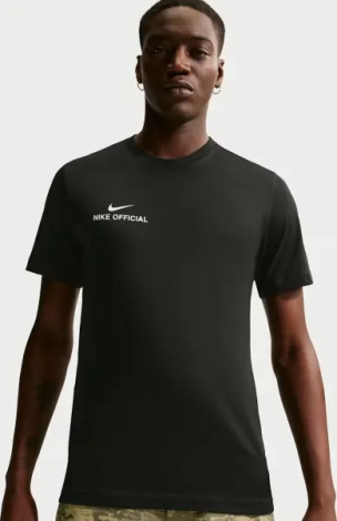 Футболка Nike SPORTSWEAR черная IH1143-010