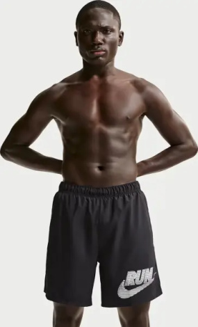 Шорты для бега Nike CHALLENGER DRI-FIT 7" BRIEF-LINED черные IF9487-010