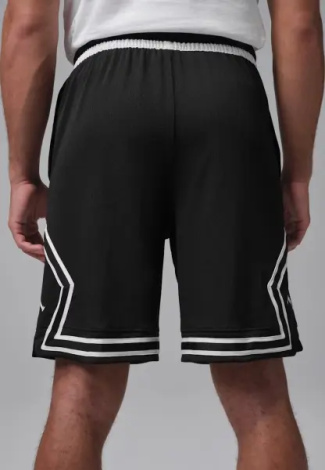 Шорти баскетбольні Nike JORDAN SPORT DRI-FIT 23CM DIAMOND чорно-білі IF5832-011