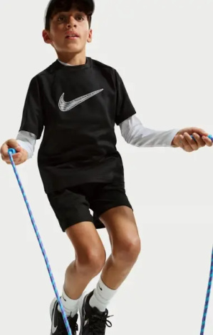 Футболка подростковая Nike MULTI DRI-FIT черная IF2430-010