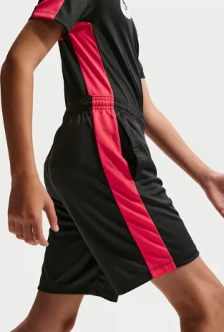Шорти підліткові Nike TROPHY23 DRI-FIT чорно-червоні IF2399-010