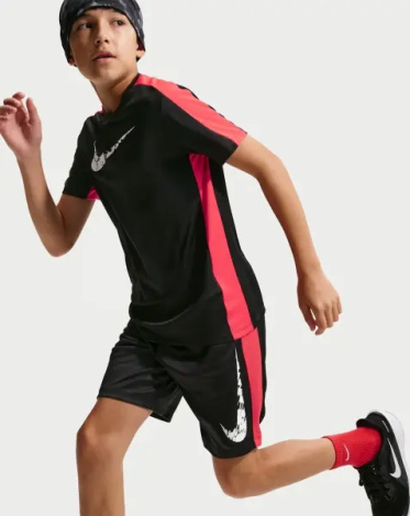 Шорти підліткові Nike TROPHY23 DRI-FIT чорно-червоні IF2399-010