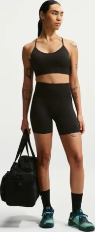 Велосипедки жіночі Nike PRO SEAMLESS DRI-FIT HIGH-WAISTED 12.5CM чорні IF1210-010