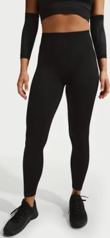 Лосины женские Nike PRO SEAMLESS HIGH-WAISTED 7/8 черные IF1208-010