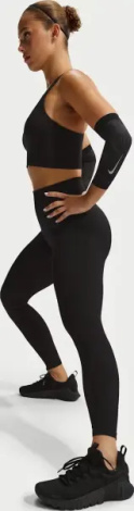 Лосины женские Nike PRO SEAMLESS HIGH-WAISTED 7/8 черные IF1208-010
