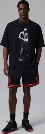 Футболка Nike JORDAN SPORT DRI-FIT черная IF0853-010
