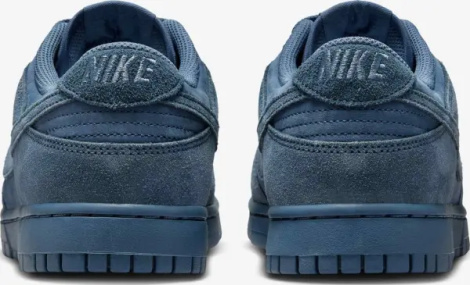 Кроссовки Nike DUNK LOW RETRO SE темно-синие IB6651-400