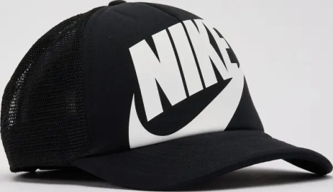 Кепка Nike RISE CAP OVERSIZED FUTURA черная HV8699-010