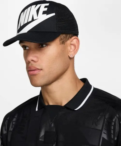 Кепка Nike RISE CAP OVERSIZED FUTURA черная HV8699-010