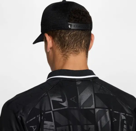 Кепка Nike RISE CAP OVERSIZED FUTURA черная HV8699-010