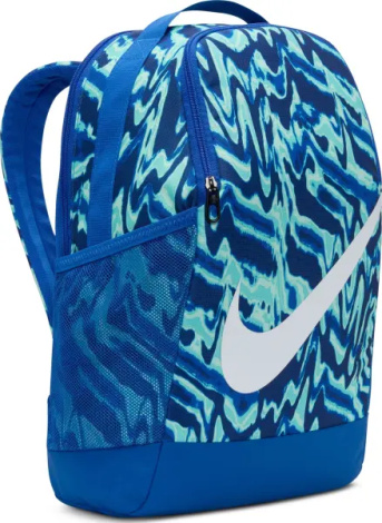Рюкзак подростковый Nike BRASILIA 18L сине-бирюзовый HV6638-480