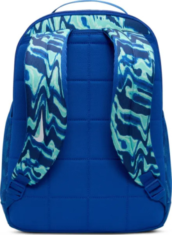 Рюкзак подростковый Nike BRASILIA 18L сине-бирюзовый HV6638-480