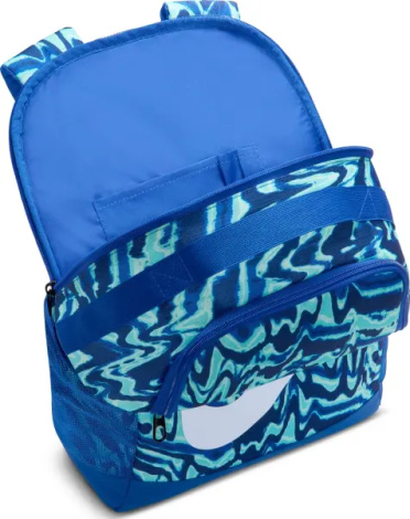 Рюкзак подростковый Nike BRASILIA 18L сине-бирюзовый HV6638-480