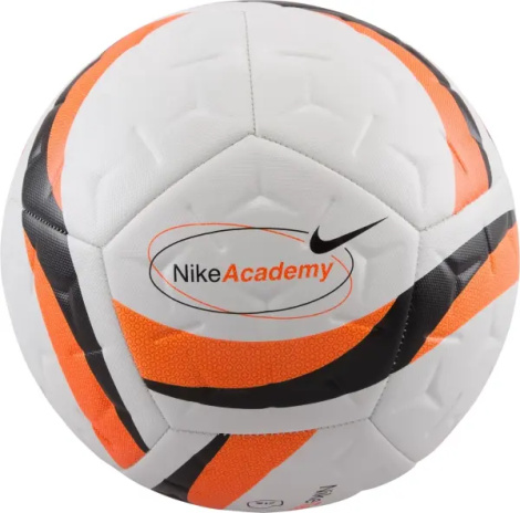 Футбольный мяч Nike ACADEMY бело-оранжево-черный Размер 4 HV4387-102