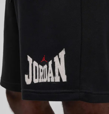 Шорти Nike JORDAN BROOKLYN 23CM GRAPHIC чорні HV1843-010