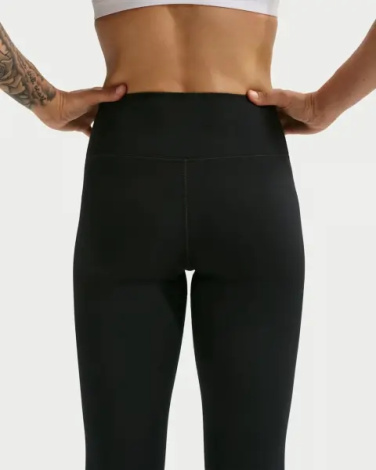Леггинсы женские Nike ONE SEAMLESS FRONT HIGH-WAISTED FULL-LENGTH черные HJ9195-013