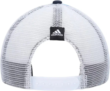 Кепка Adidas SEATTLE KRAKEN FOAM TRUCKER блакитно-темно-синьо-біла HH2187