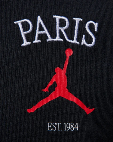 Футболка Nike JORDAN PARIS CITY LBR SS CREW черная HF1440-010