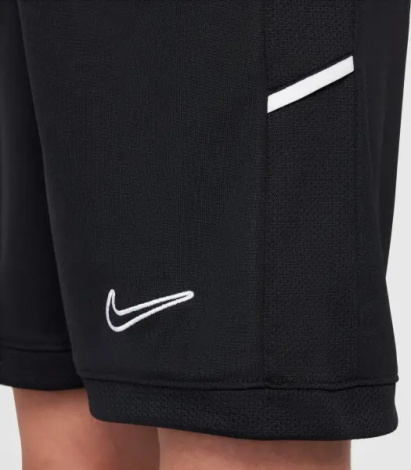 Шорты подростковые Nike DRI-FIT ACADEMY 25 черно-белые FZ9784-010