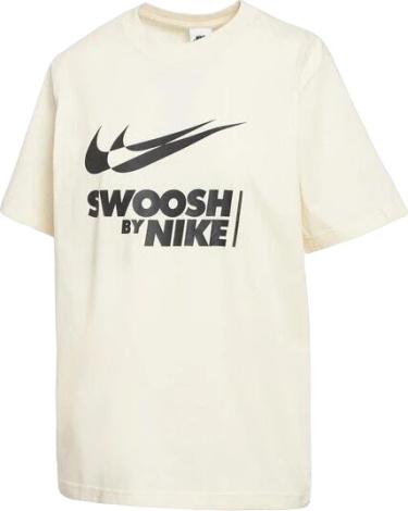 Футболка женская Nike W TEE BF GLS бежевая FZ4634-113
