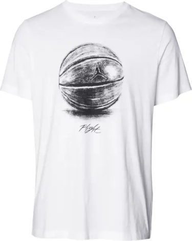 Футболка Nike JORDAN белая FZ1993-100