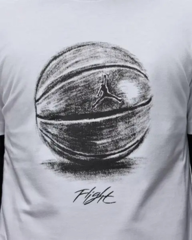 Футболка Nike JORDAN белая FZ1993-100