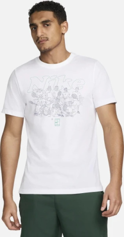 Футболка Nike M NKCT DF TEE OC SU24 белая FV8432-100
