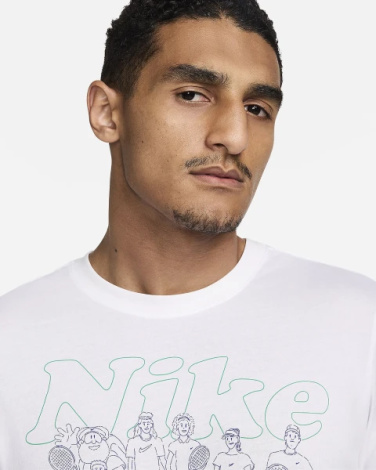 Футболка Nike M NKCT DF TEE OC SU24 белая FV8432-100