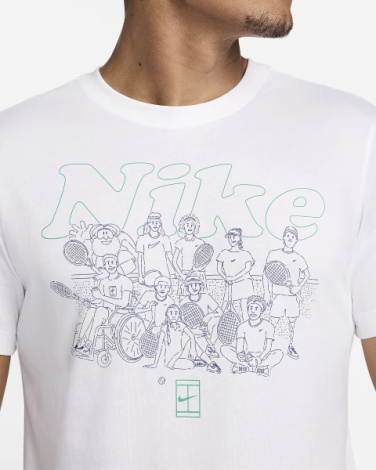 Футболка Nike M NKCT DF TEE OC SU24 белая FV8432-100