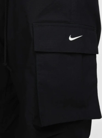 Спортивные штаны женские Nike MID-RISE OVERSIZED DANCE CARGO черные FV7520-010