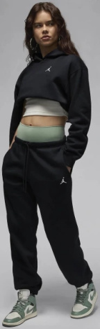 Спортивные штаны женские Nike JORDAN BROOKLYN FLEECE PANTS 24 черные FV7077-010