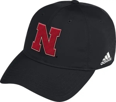Кепка Adidas NEBRASKA CORNHUSKERS COACH SLO AD чорна FS4980