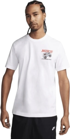 Футболка Nike U NSW TEE SOLE RALLY LBR белая FQ3764-100