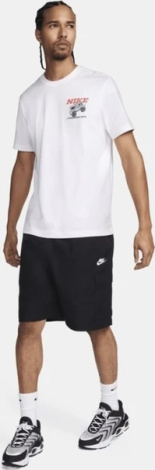 Футболка Nike U NSW TEE SOLE RALLY LBR белая FQ3764-100