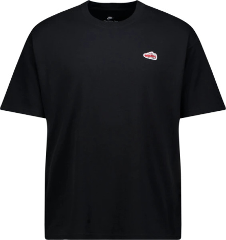 Футболка Nike U NSW TEE M90 SNEAKER PATCH черная FQ3762-010