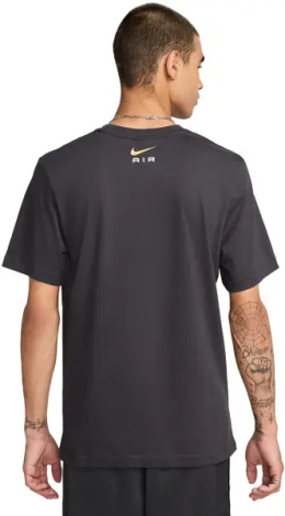 Футболка Nike SPORTSWEAR AIR GRAPHIC темно-серо-золотая FN7704-070