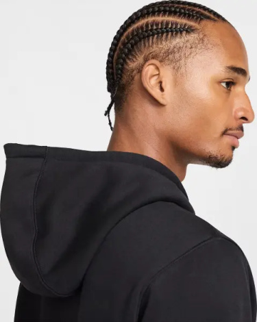 Толстовка Nike CLUB FLEECE черная FN3861-010