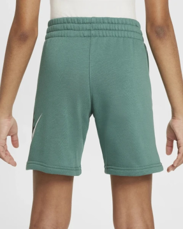 Шорты подростковые Nike K NSW CLUB FT SHORT HBR зеленые FD2997-361