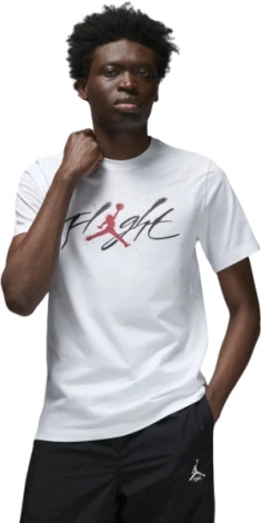 Футболка Nike M J BRAND GFX SS CREW2 белая FB7465-100