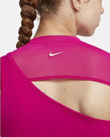 Топ жіночий Nike LS TOP CROPPED NVT рожевий FB5683-615