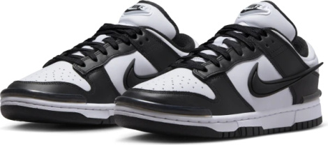 Кросівки жіночі Nike DUNK LOW TWIST чорно-білі DZ2794-001